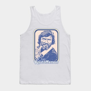 Kris Kristofferson // Retro Style Country Music Fan Gift Tank Top